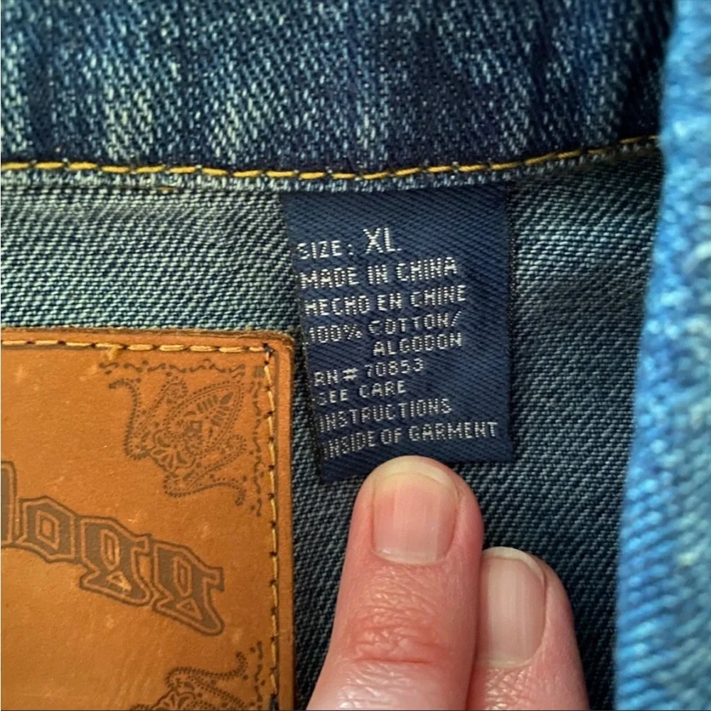 90s Y2K Snoop Dogg Doggystyle Denim Jacket XL